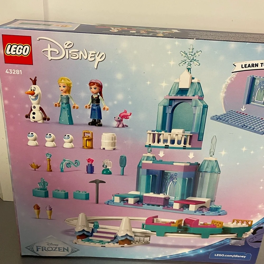 LEGO Disney Elsa's Ice Castle & Snow Ride Adventure 43281 216Pieces 4+NIB Sealed